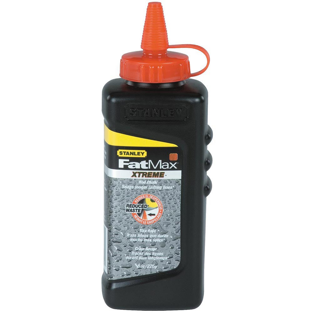Stanley 47821 8oz FATMAX EXTREME Red Chalk