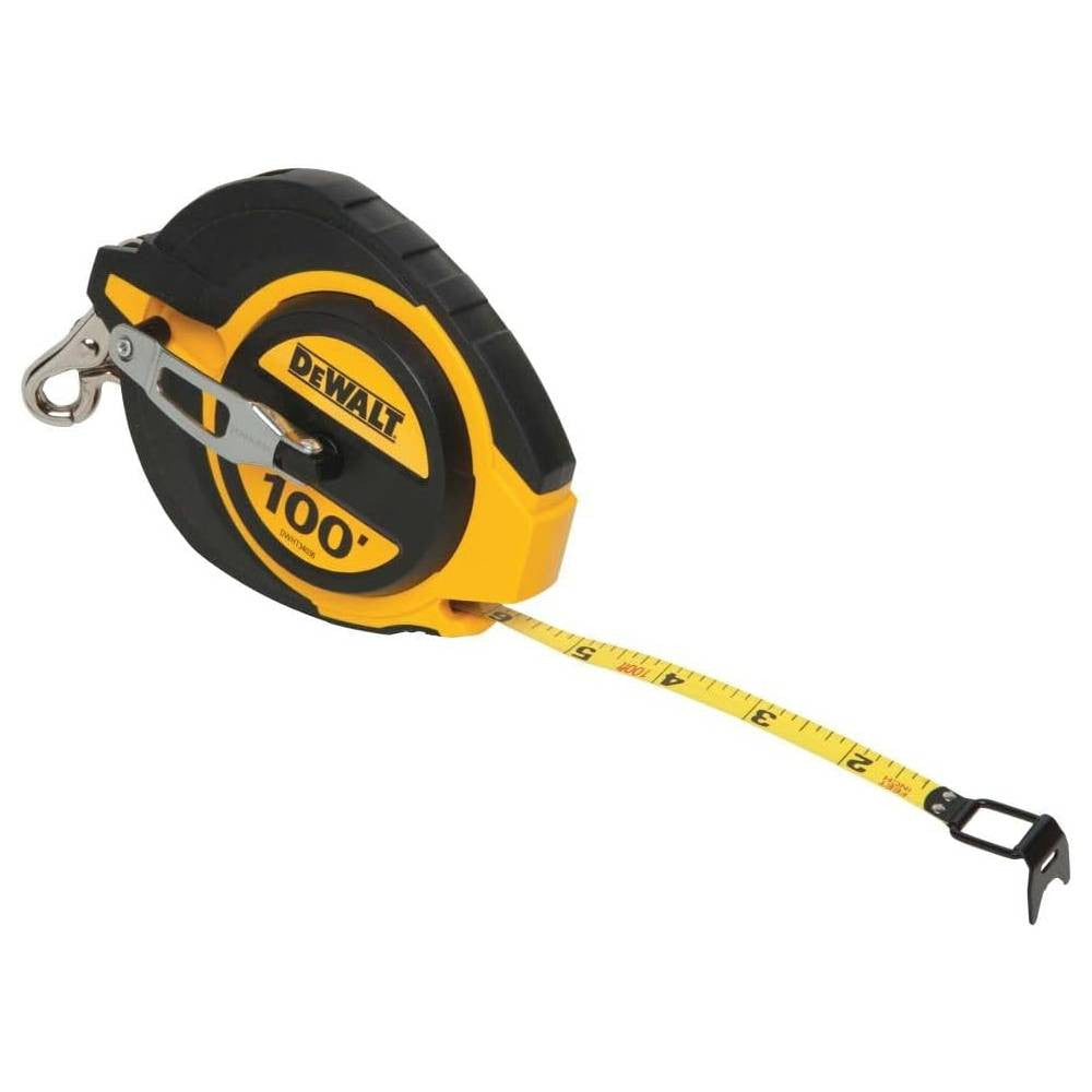 DeWalt DWHT34144 100 ft / 30 m 5:1 Steel Long Tape Measure