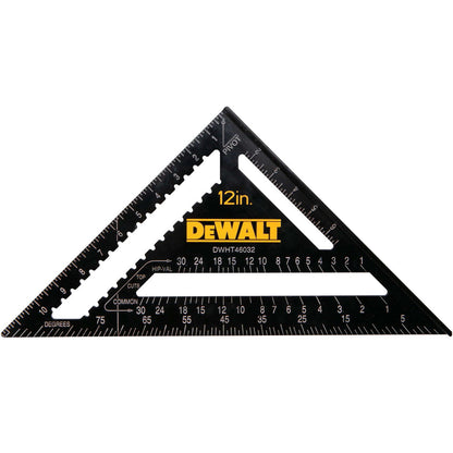 DeWalt DWHT46032 12 Inch Premium Quick Rafter Square