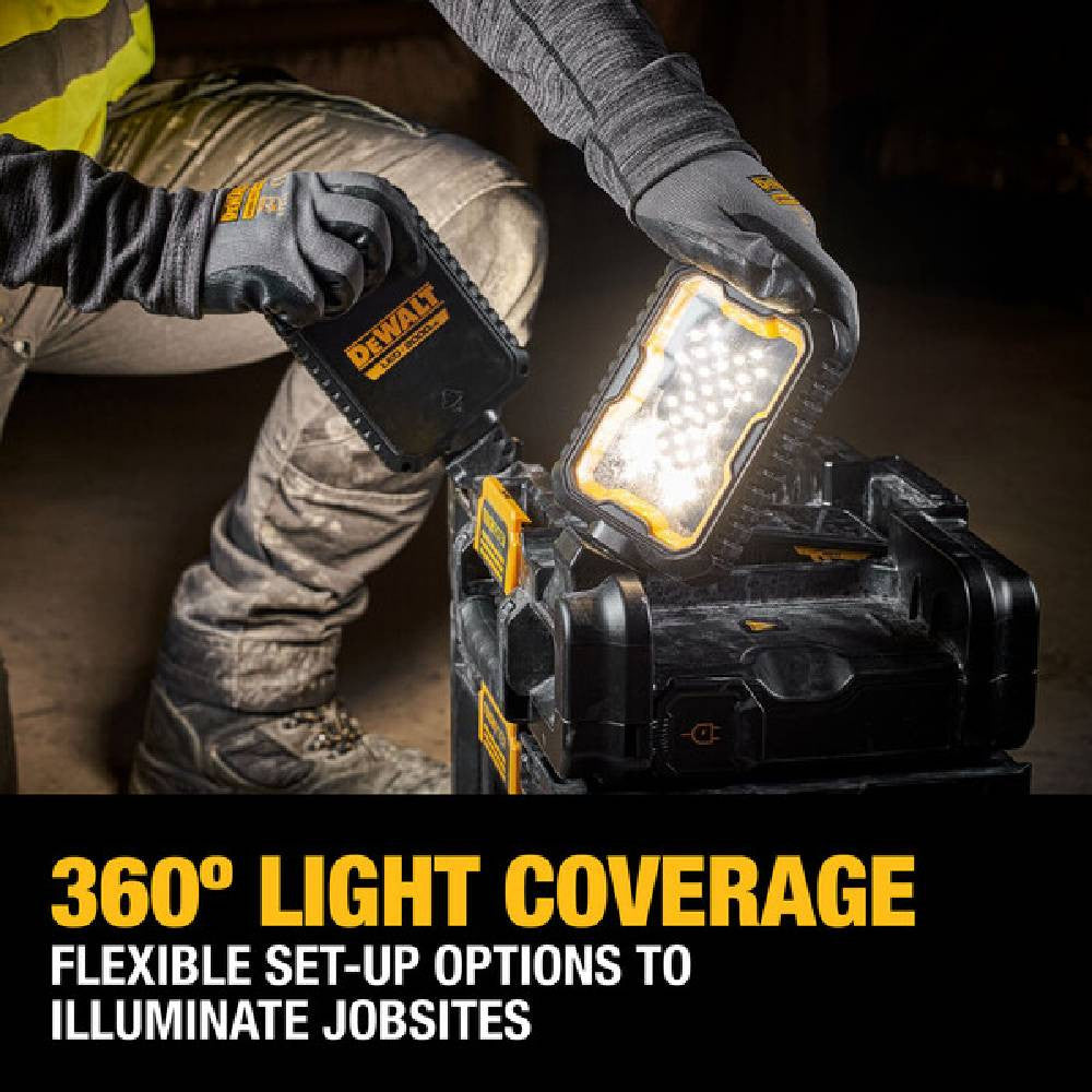 DeWalt DWST08060 TOUGHSYSTEM 2.0 Storage Box with 20V MAX Adjustable Work Light
