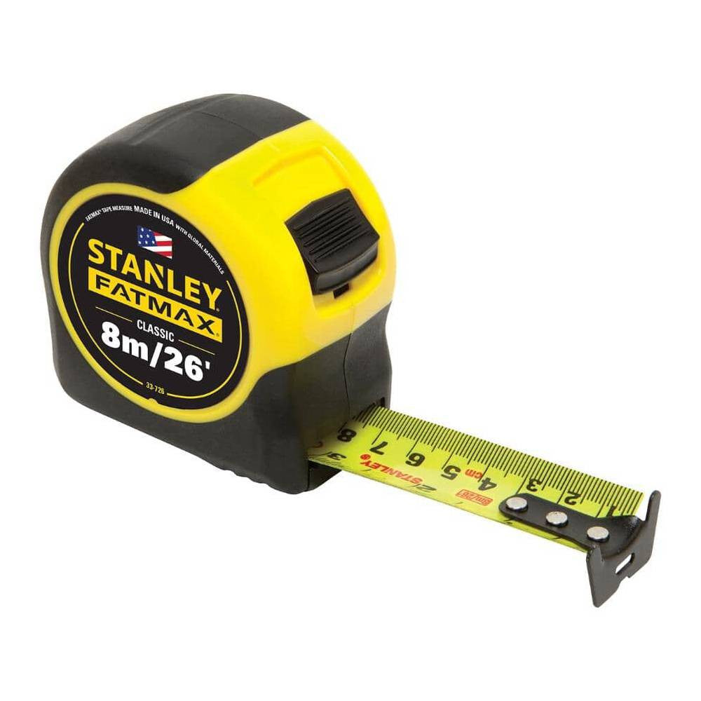 Stanley FMHT33826SB 1-1/4 Inch x 26 foot / 8m FATMAX Classic Tape Measure
