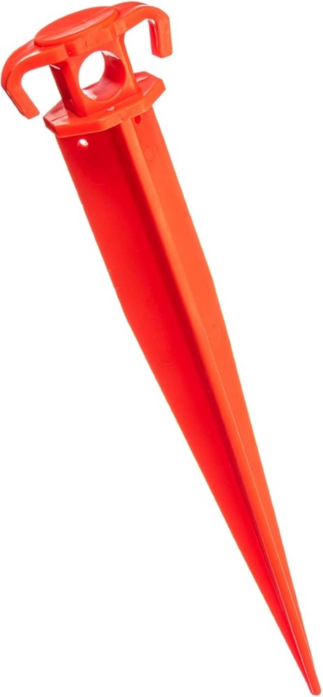 Sona 16in Heavy Duty Orange Ground Tent Pegs / Stakes