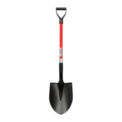 Summit ST10207 Round Mouth Shovel with Reinforced Fibreglass D-Handle