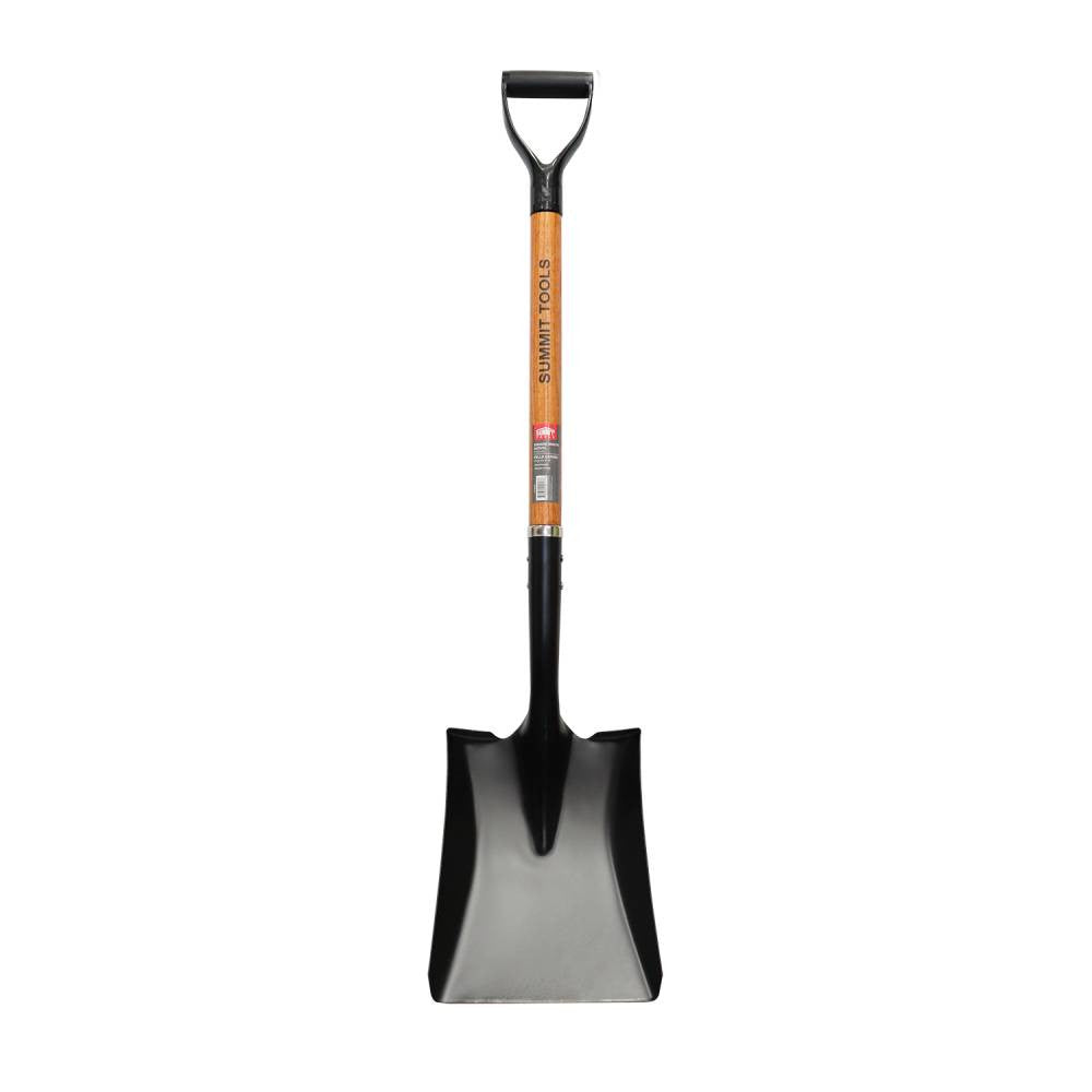 Summit ST10237 Square Mouth Shovel with Hardwood D-Handle
