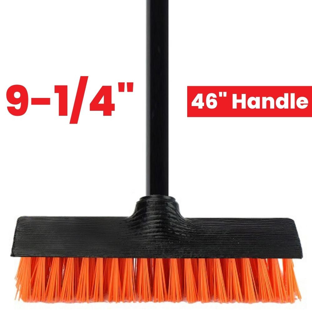Summit ST10306 9-1/4 inch Deck Brush with 46 inch Long Handle