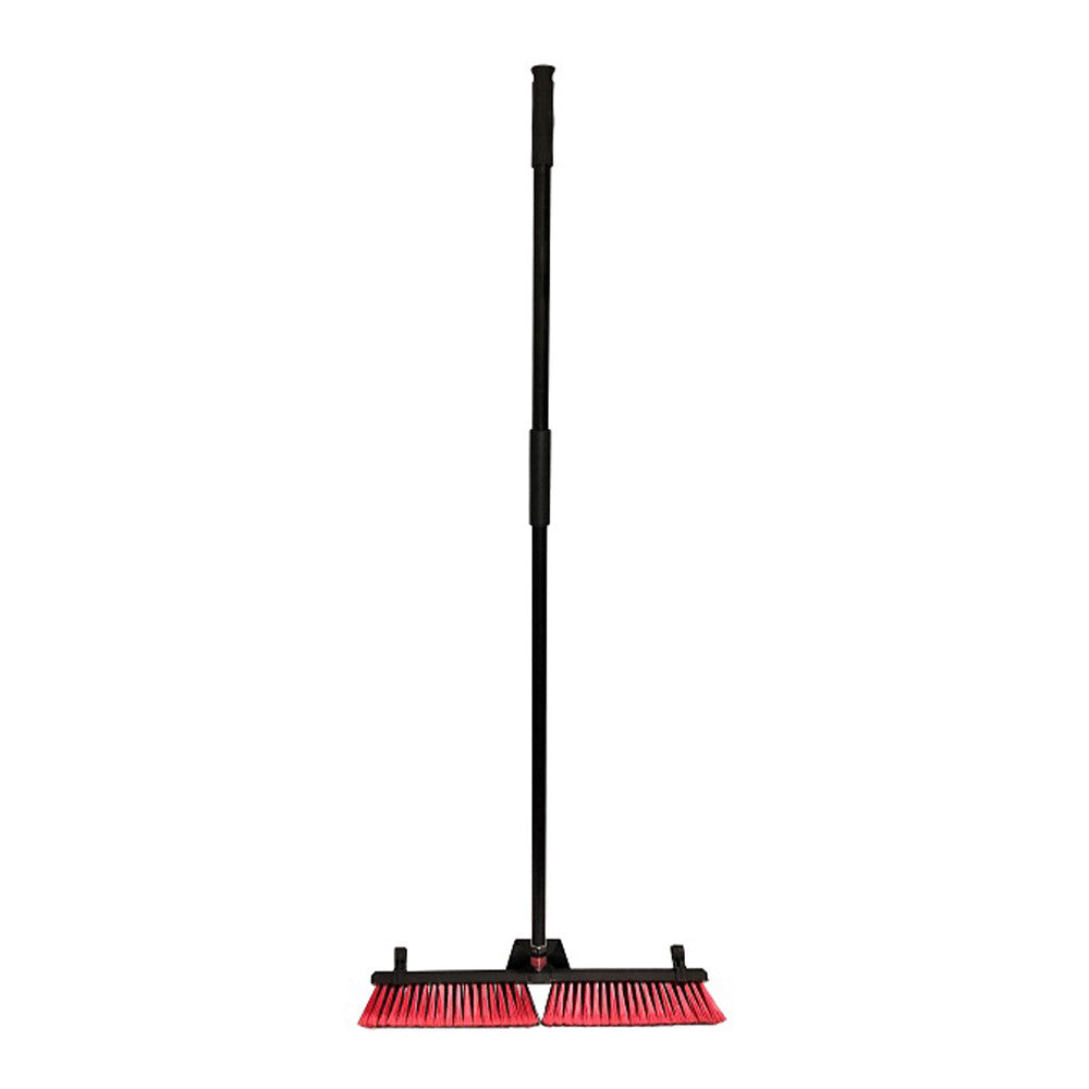 Summit ST10310 24 Inch Heavy Duty Push Broom with 60 Inch Long Handle