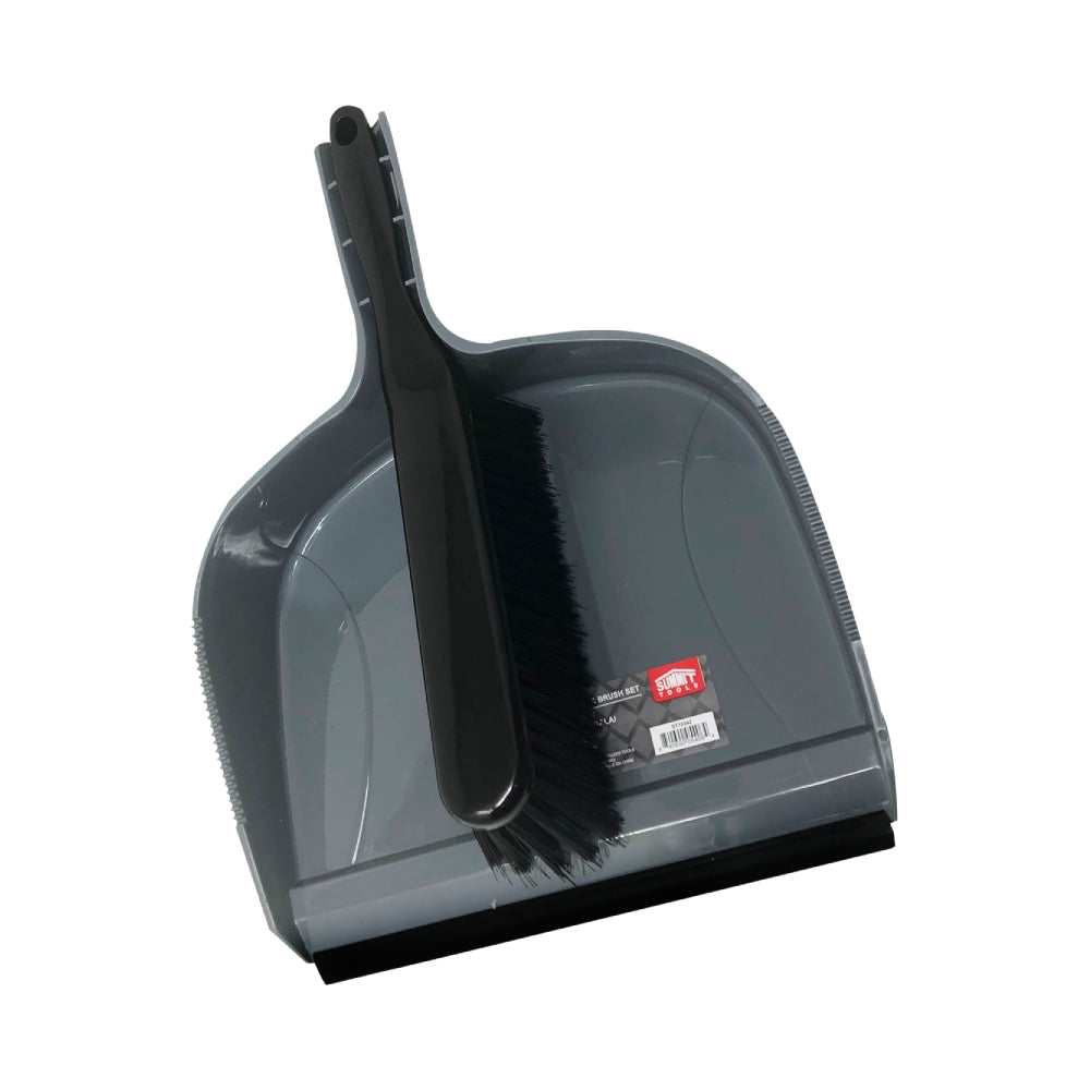 Summit Jumbo Dustpan & Brush Set