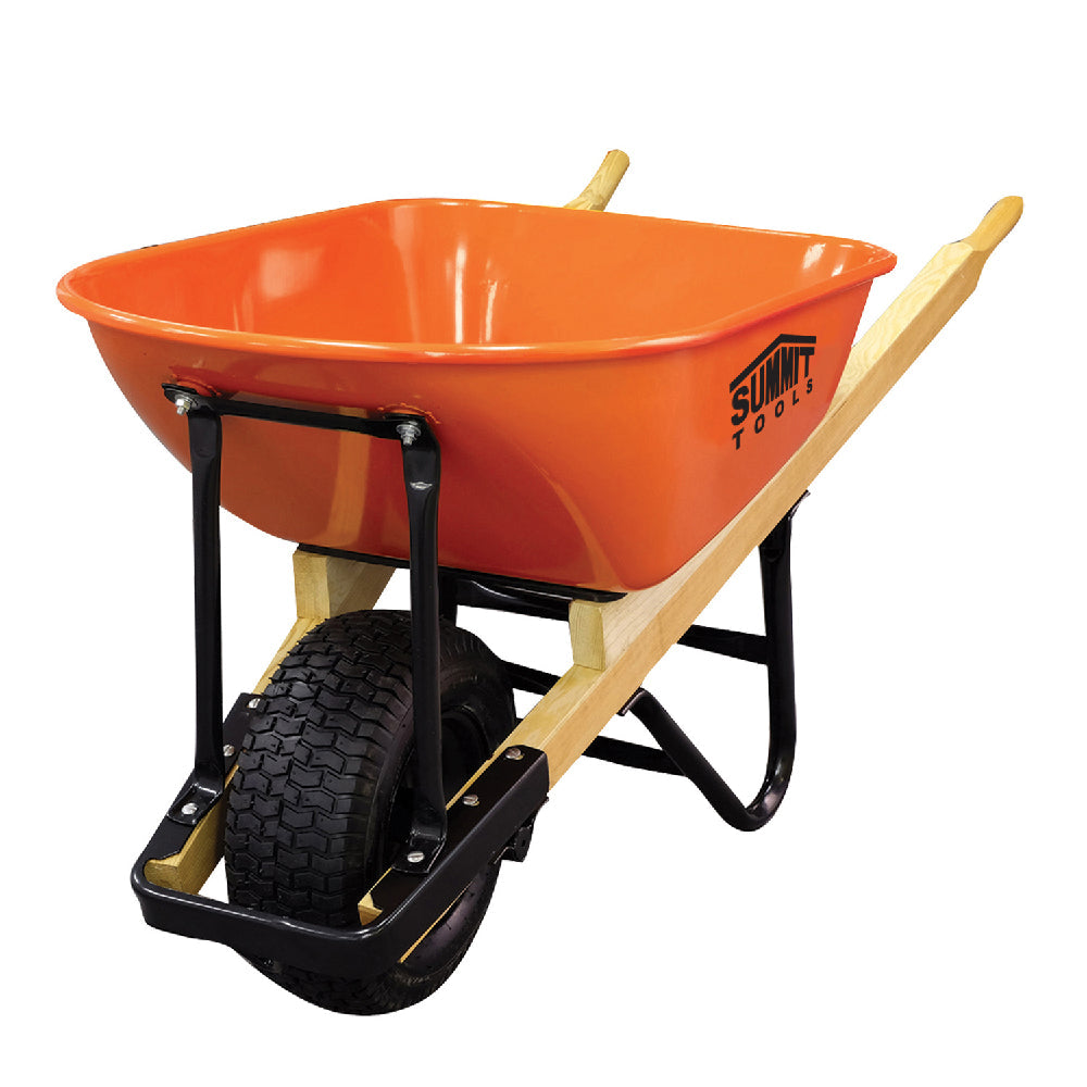 Summit 7 cu.ft. Steel Wheelbarrow