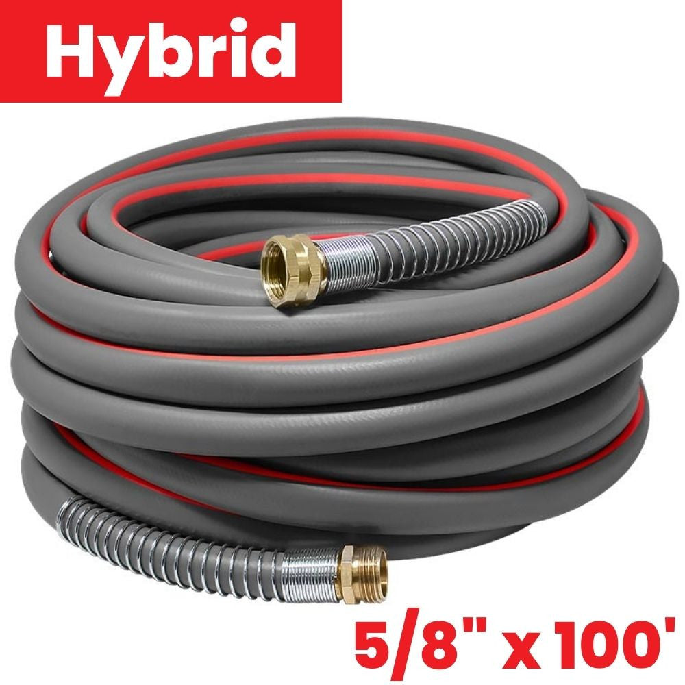 Summit ST10515 5/8 inch x 100 foot Professional Hybrid Garden Hose