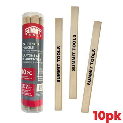 Summit Tools ST20104 Carpenter Pencils - 10pk