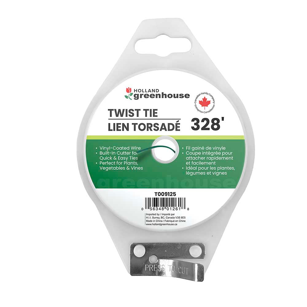 Holland Greenhouse 328' / 100m Twist Tie with Cutter