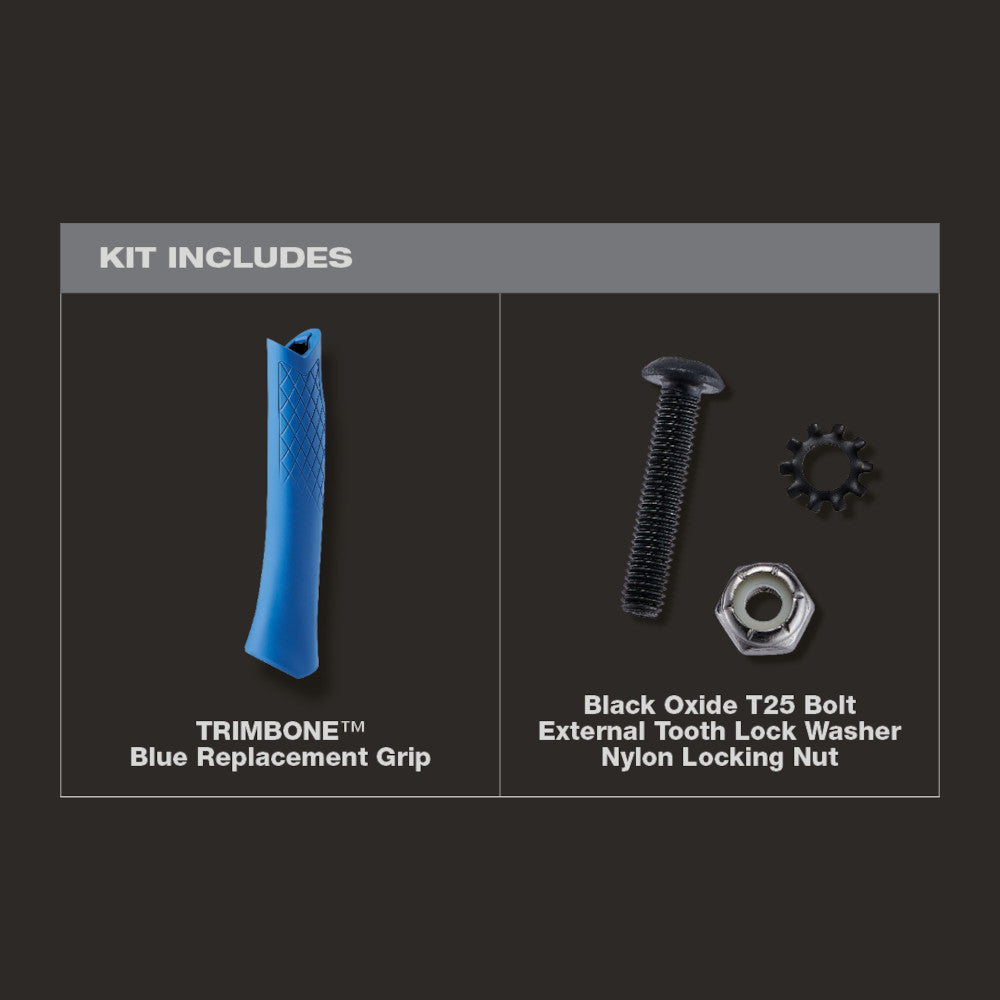 Stiletto TBRG-B TRIMBONE Hammer Replacement Grip - Blue