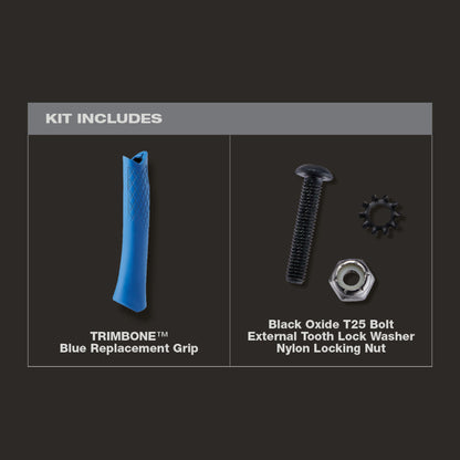 Stiletto TBRG-B TRIMBONE Hammer Replacement Grip - Blue