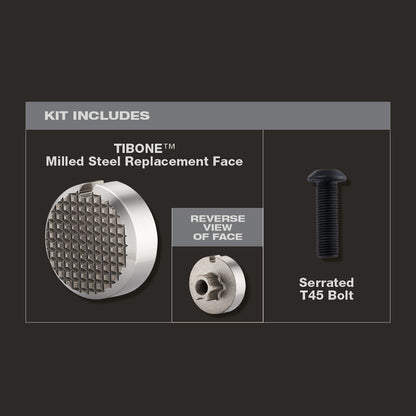 Stiletto TIB-MR TIBONE Milled Steel Replacement Hammer Face Kit