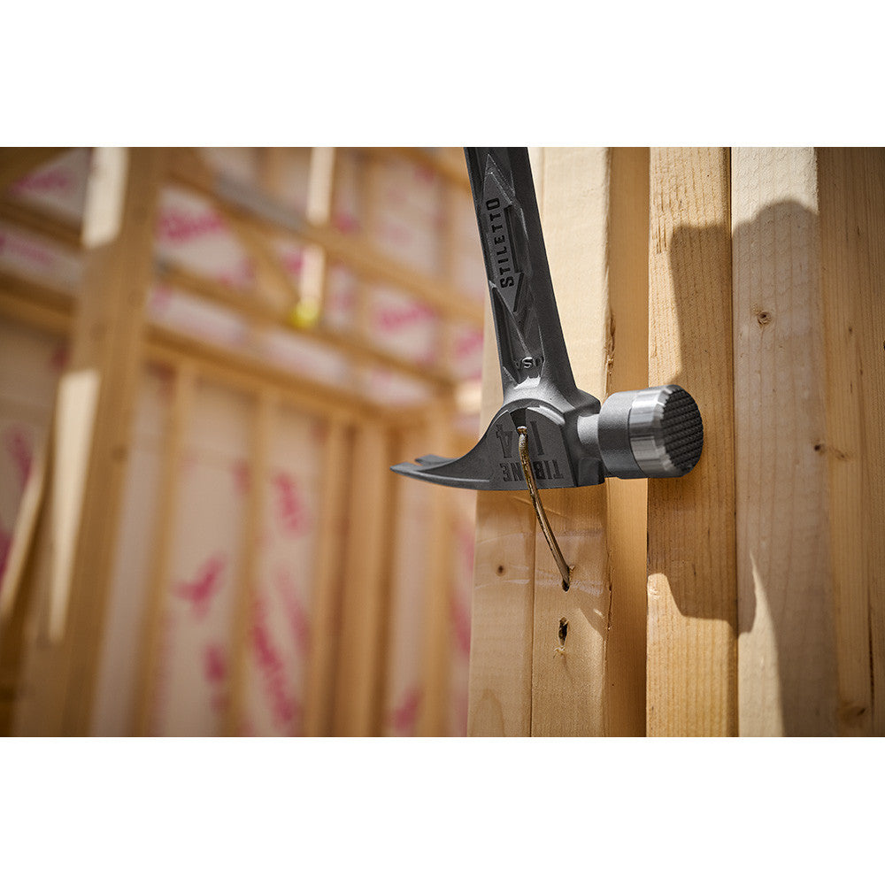 Stiletto TIB14RMC 14oz Titanium Milled Face Framing Hammer