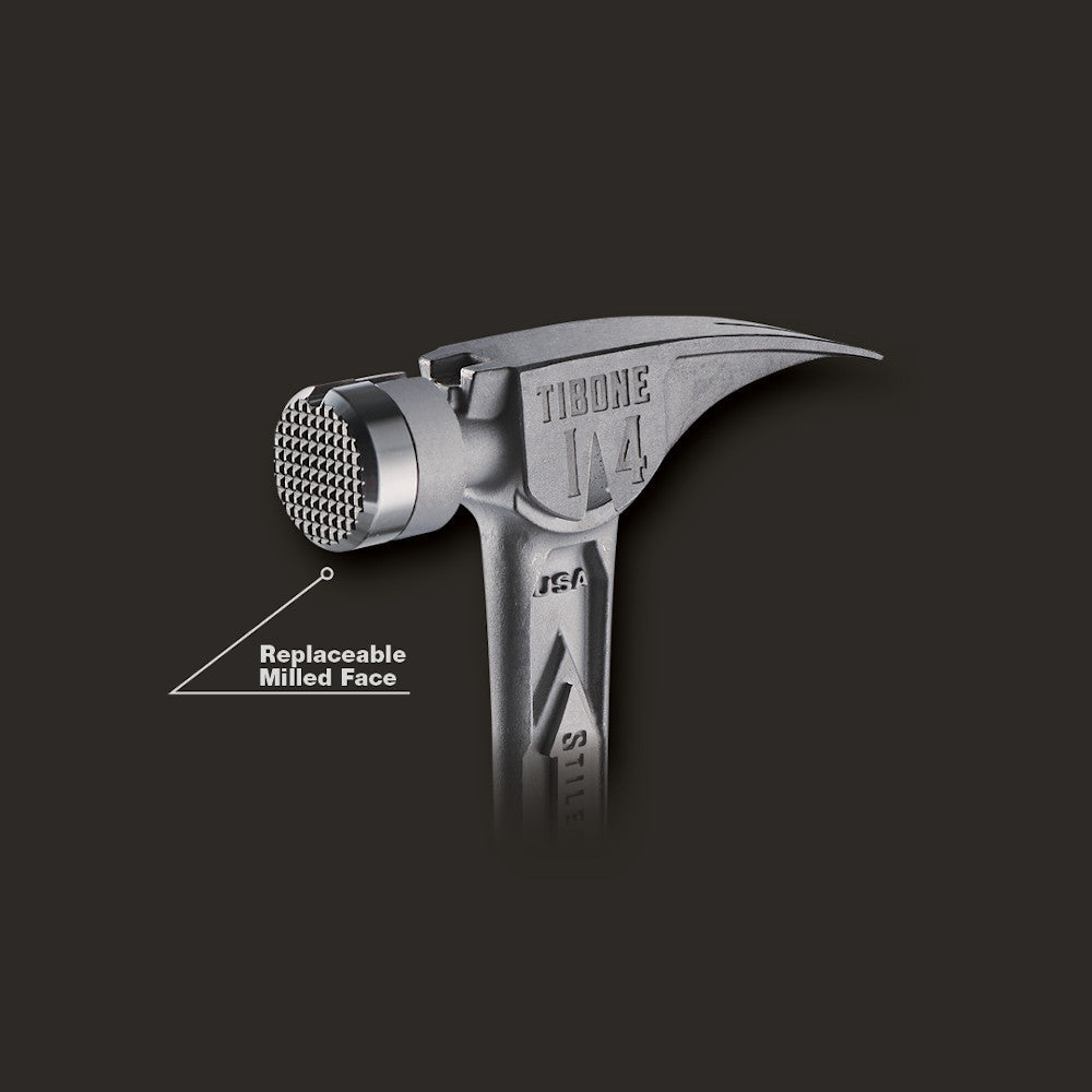 Stiletto TIB14RMC 14oz Titanium Milled Face Framing Hammer