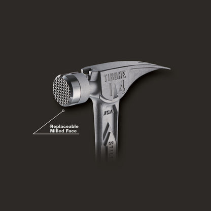Stiletto TIB14RMC 14oz Titanium Milled Face Framing Hammer