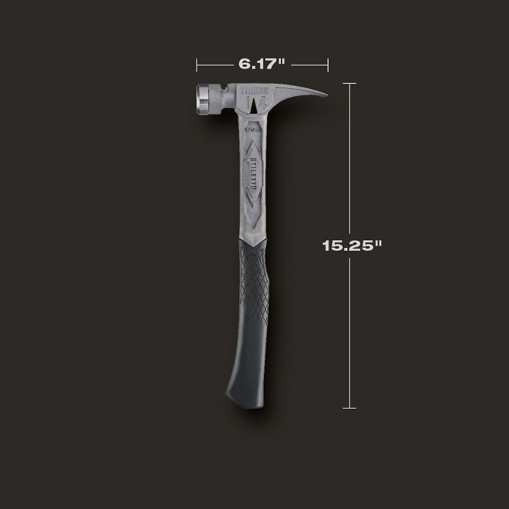Stiletto TIB14RSC 14oz Titanium Smooth Face Framing Hammer