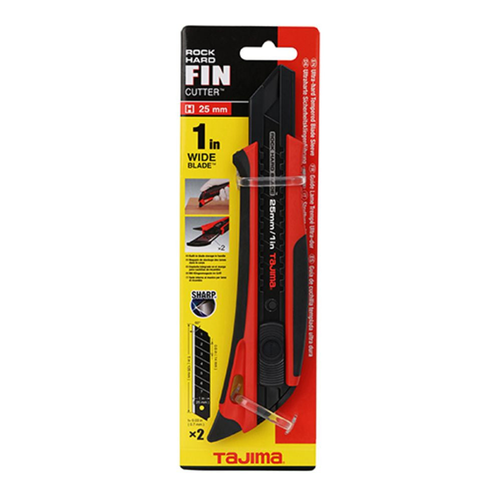 Tajima DFC670N-R1 Rock Hard FIN 25mm Auto-Lock Utility Knife