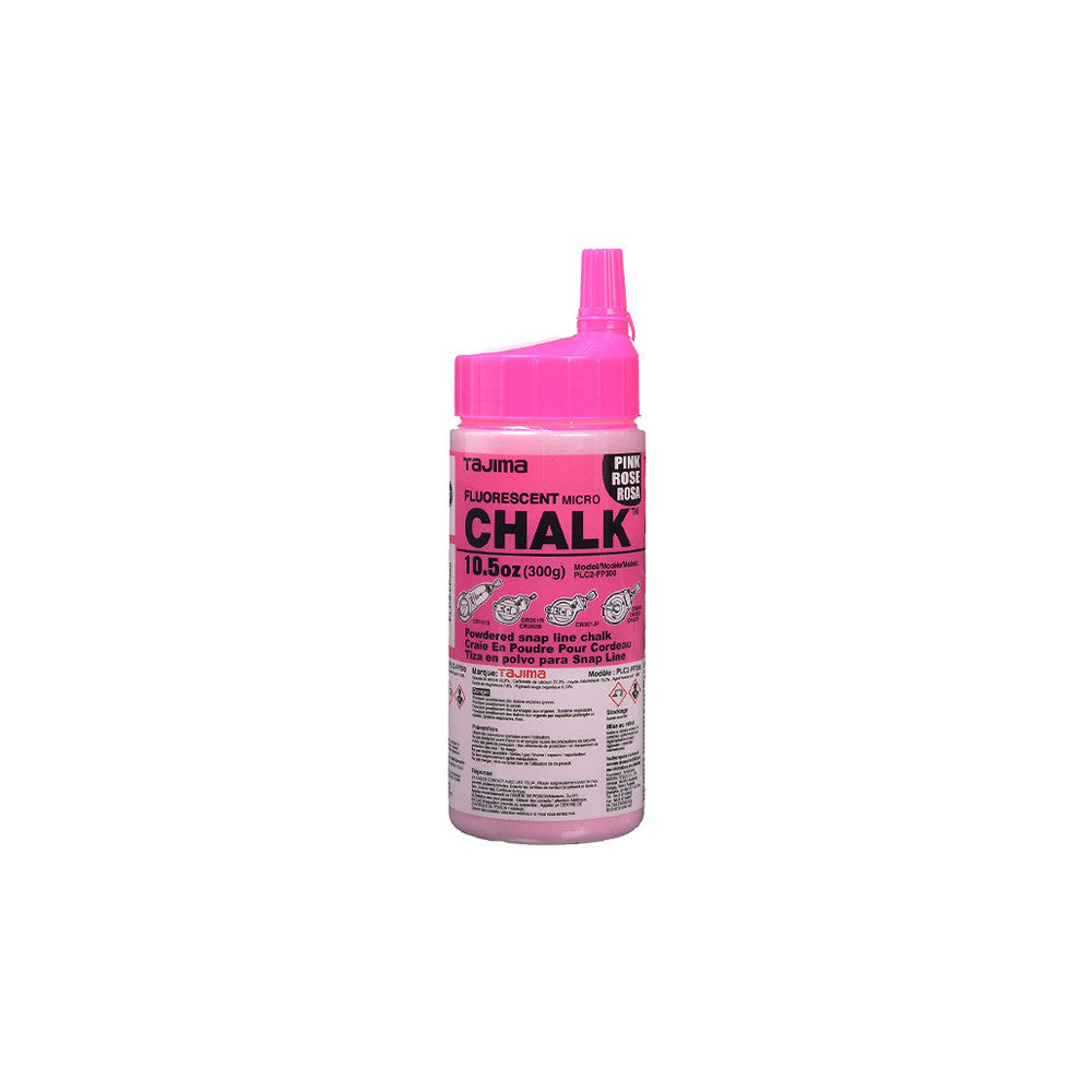 Tajima PLC2-FP300 Fluorescent Pink Micro Chalk - 10.5oz Bottle