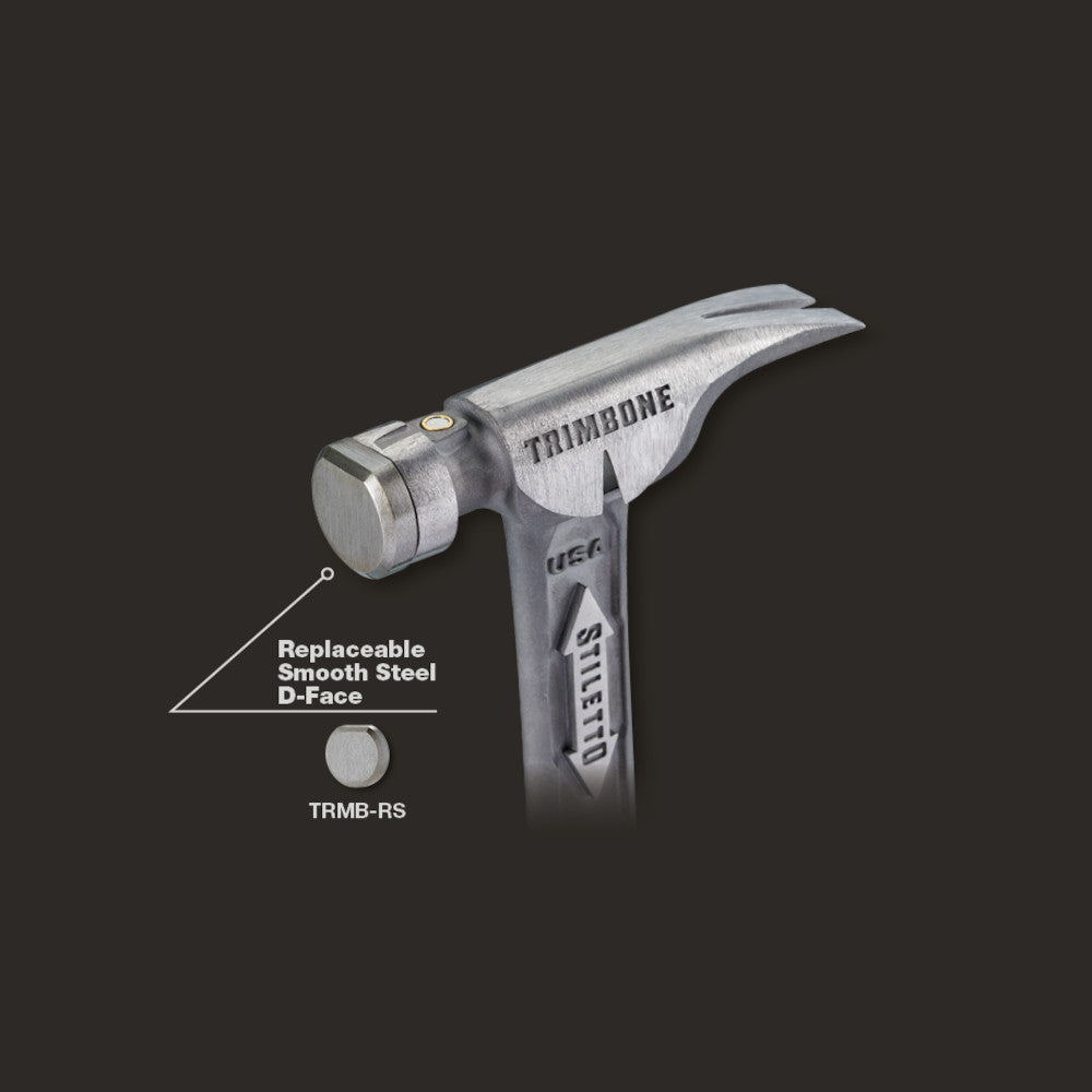 Stiletto TRMB TRIMBONE 10oz Titanium Finish Hammer
