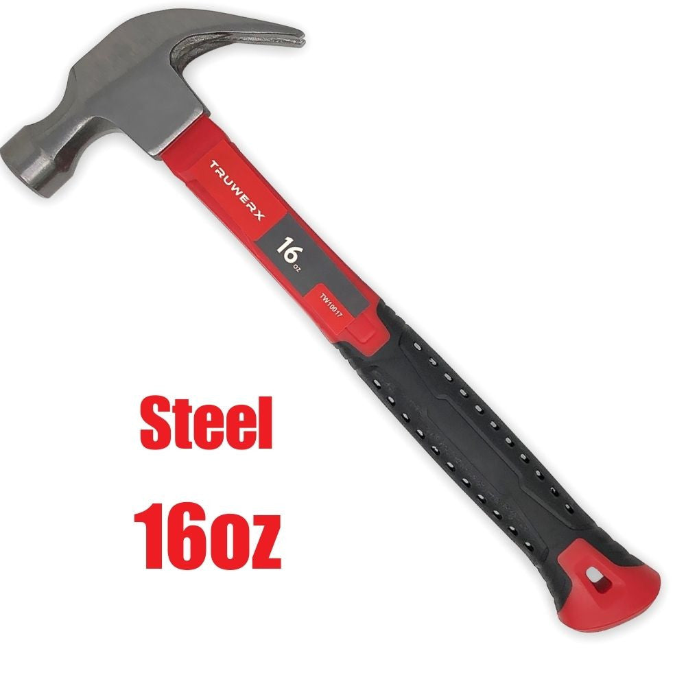 Truwerx 10014 16oz One Piece Steel Claw Hammer
