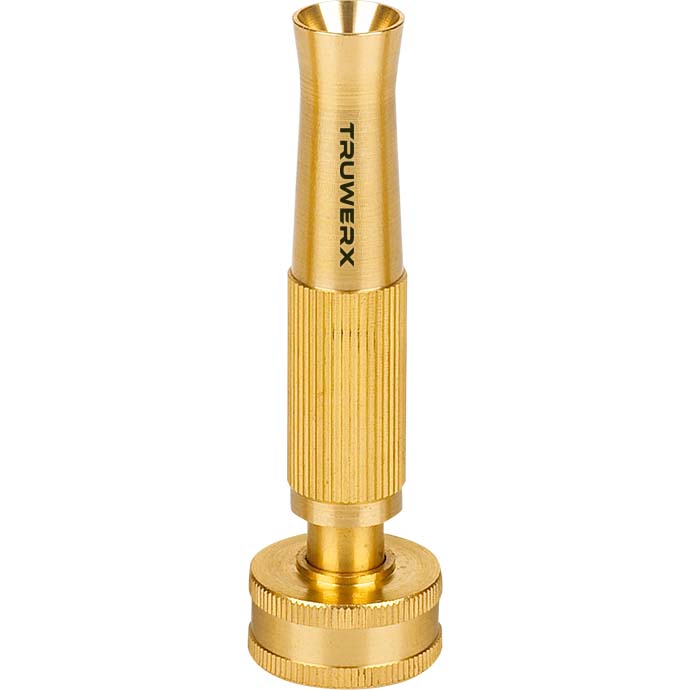 Truwerx 4in Solid Brass Hose Nozzle