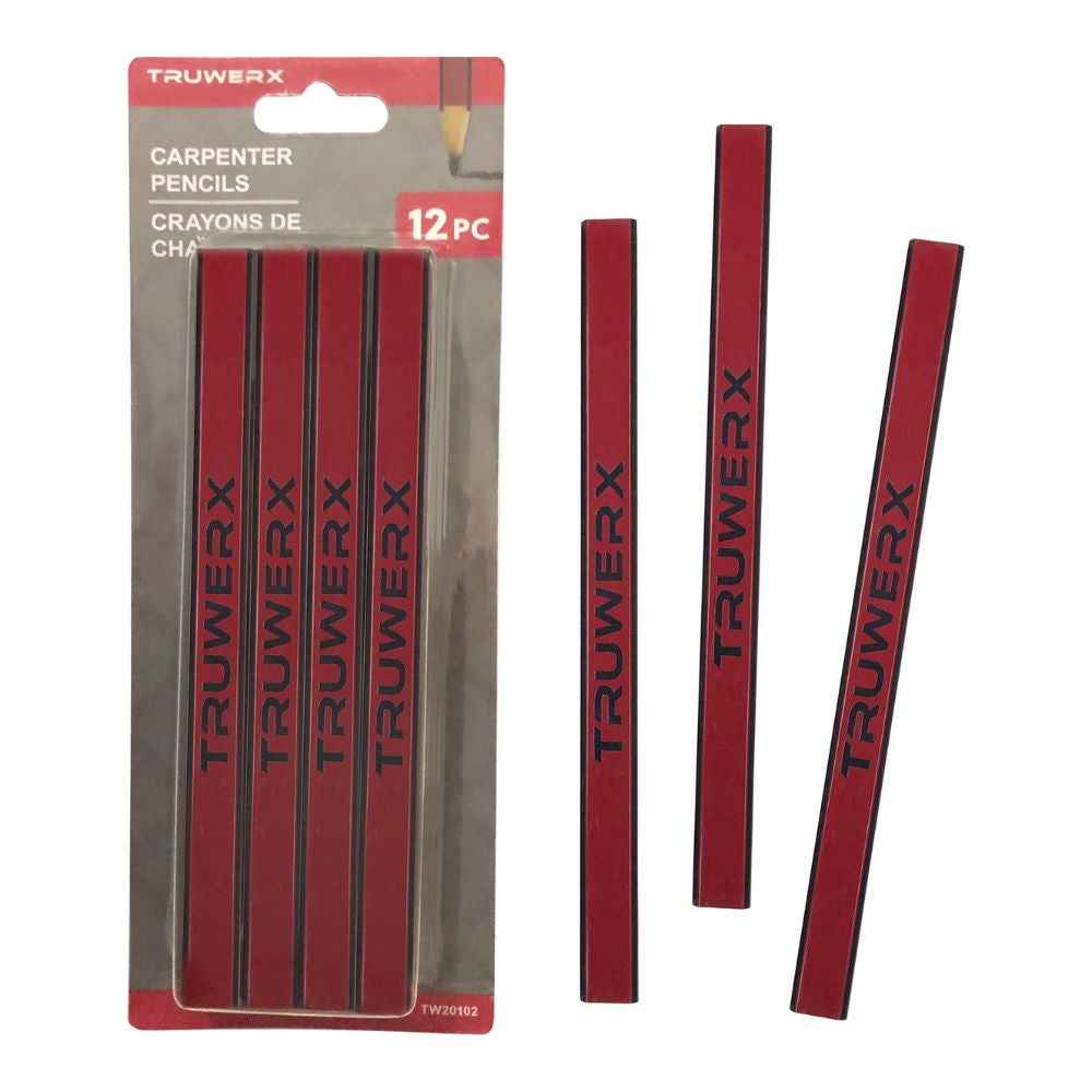 Truwerx 20102 Carpenter Pencils - 12pk