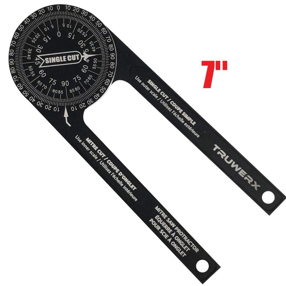 Truwerx 29190 7 inch Mitre Saw Protractor