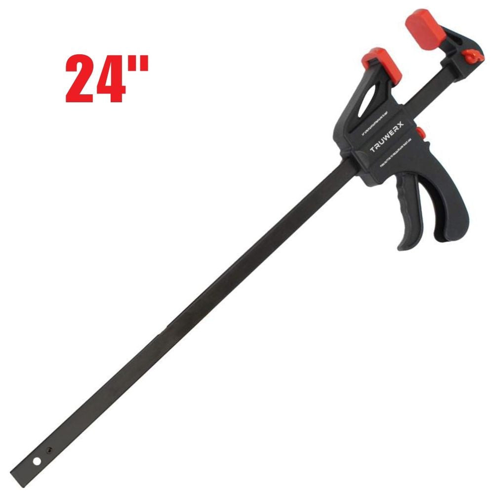 Truwerx 31053 24 Inch Quick Ratcheting Bar Clamp