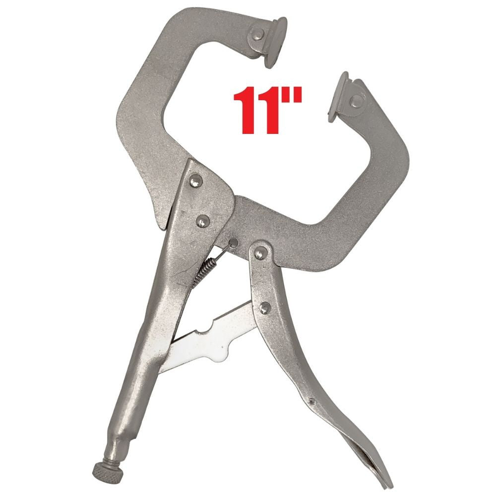 Truwerx 32092 11 Inch Locking C-Clamp Pliers