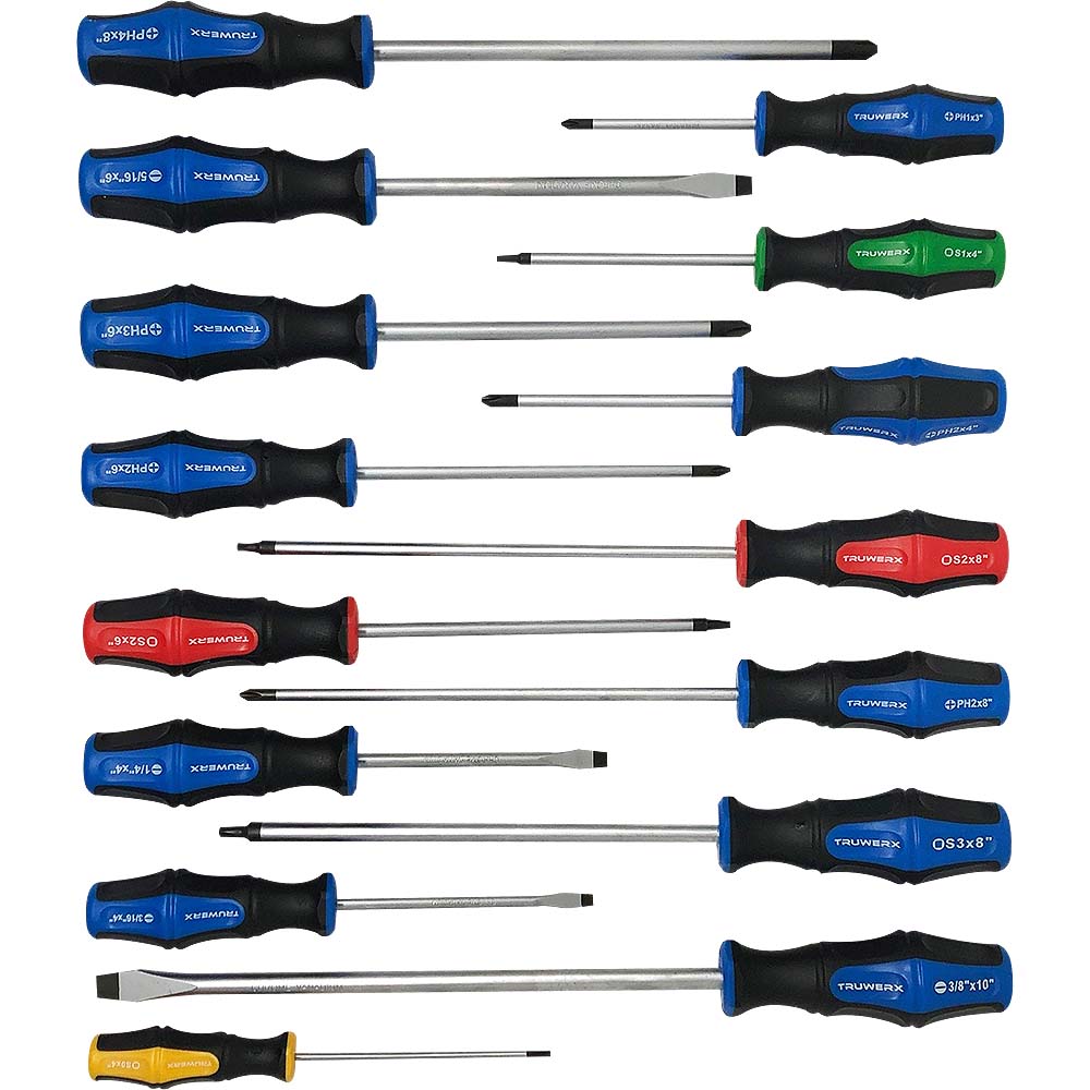 Truwerx 15pc Screwdriver Set