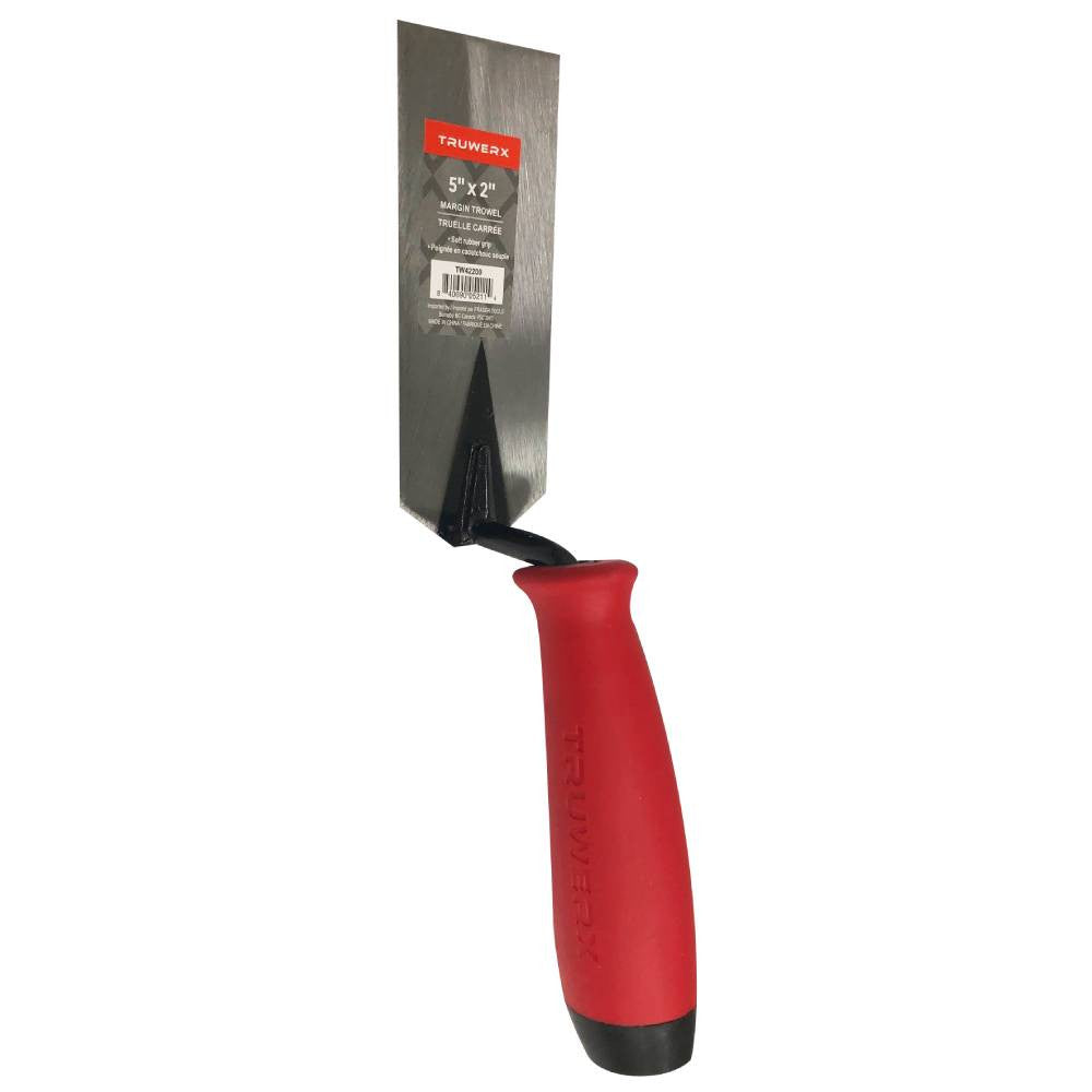 Truwerx 42200 5 inch x 2 inch Margin Trowel
