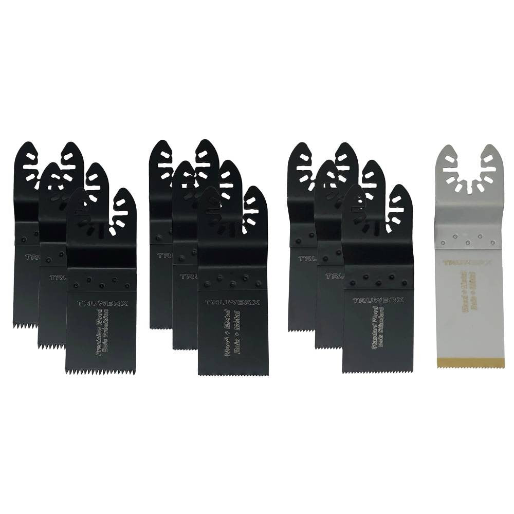 Truwerx 44065 10-Piece Flush Cut Blade Set