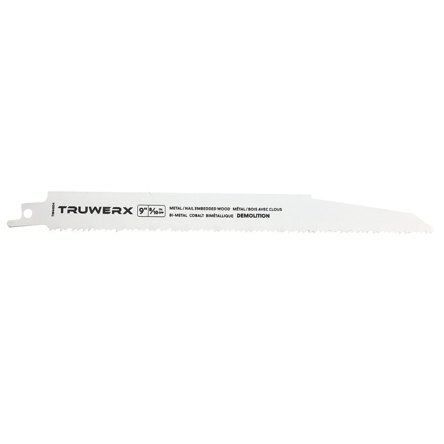 Truwerx 5pk 9in 8/10 tpi metal demo recip blades