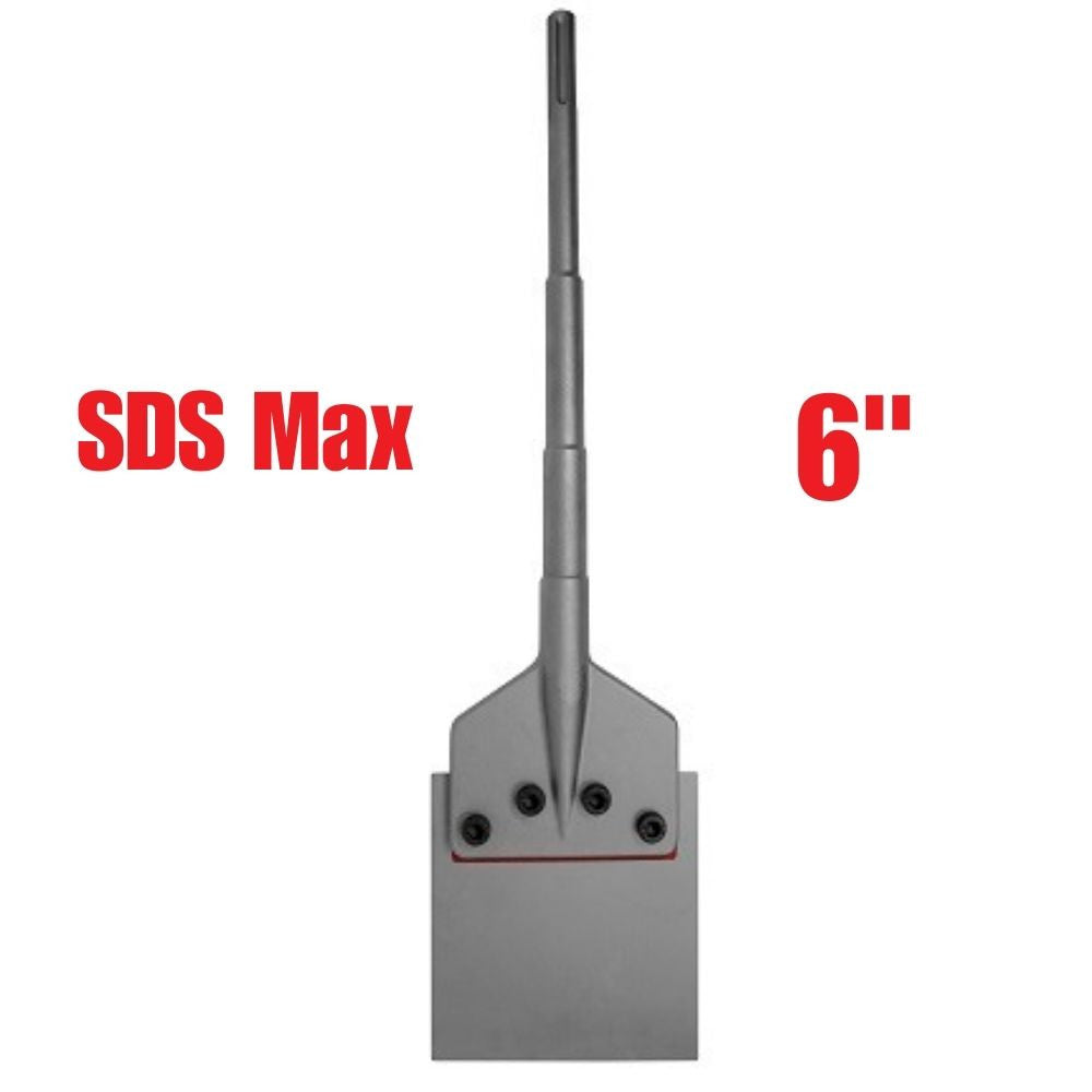Truwerx 46180 6 Inch SDS-Max Floor Scraper