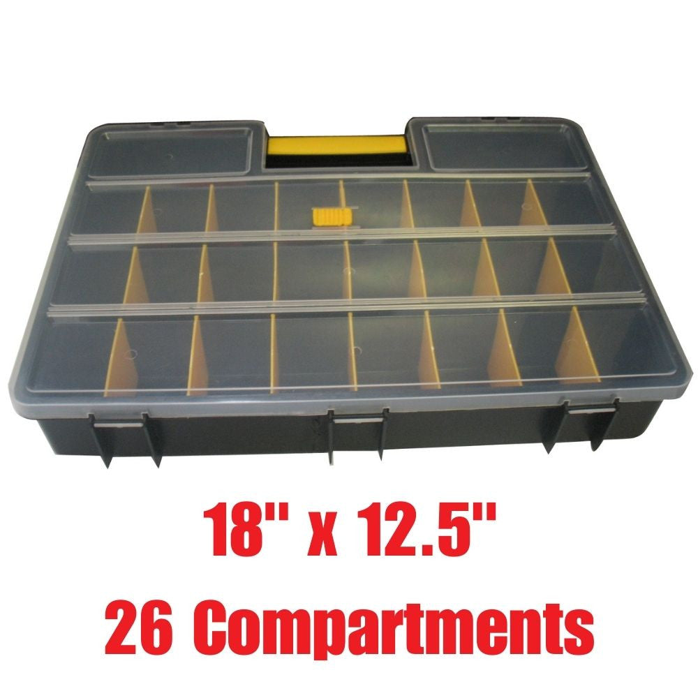 Truwerx 60020 18 inch x 12.5 inch Portable Multi-Purpose Parts Organizer