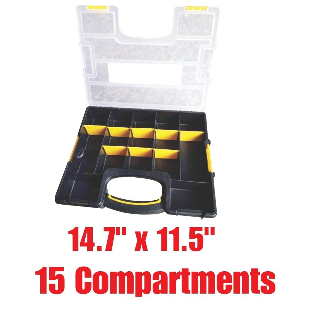 Truwerx 60035 14.7 inch x 11.5 inch Portable Multi-Purpose Parts Organizer