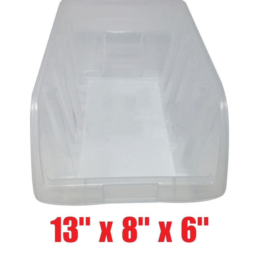 Truwerx 60075 13 inch Stackable Storage Organizer Bin