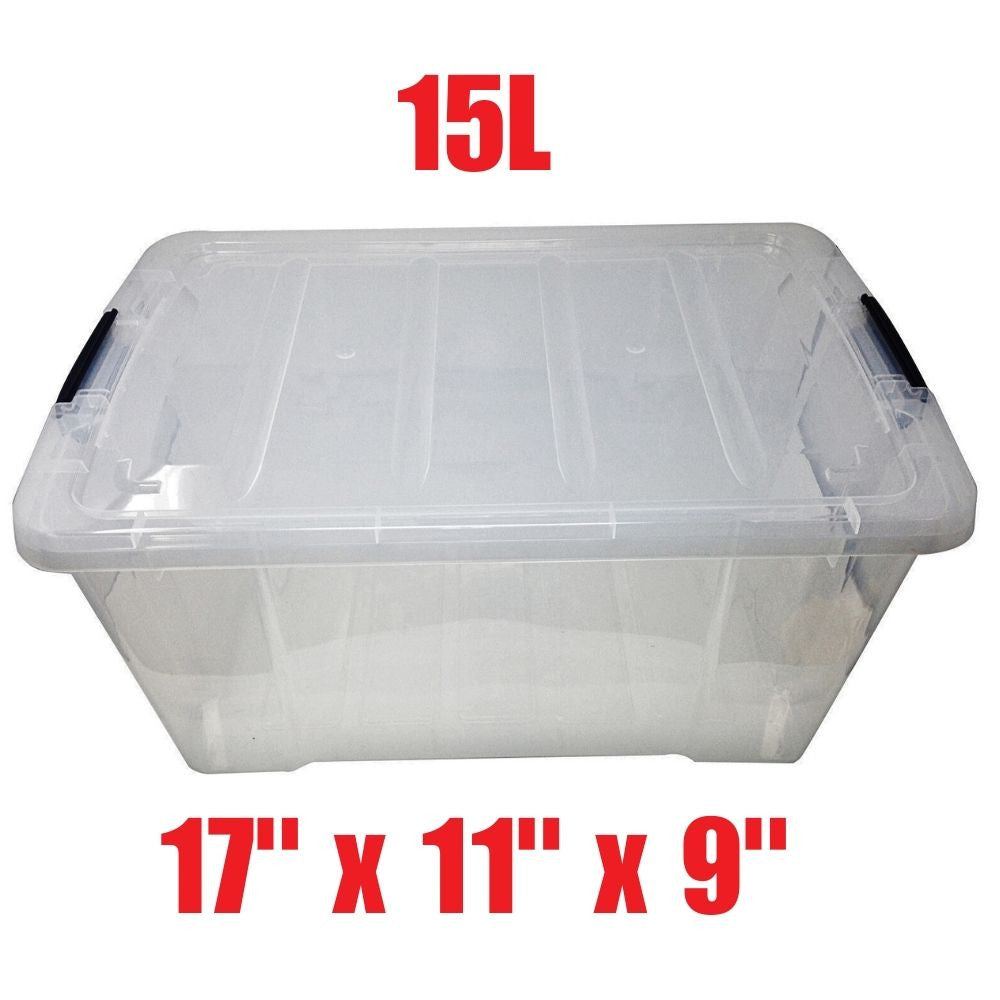 Truwerx 60084 17 Inch x 11 Inch x 9 Inch 15l Multi-Purpose Storage Container