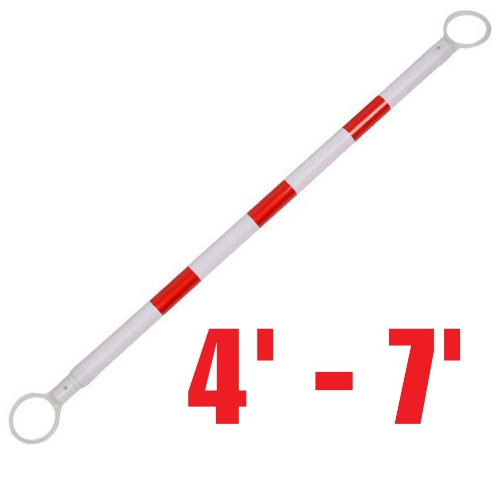 Truwerx 60320 4 ft. - 7 ft. Adjustable Traffic Cone Bar