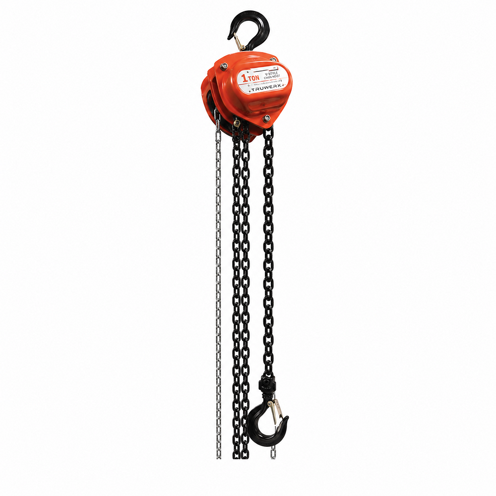 Truwerx 1 Ton V-Style Chain Hoist - TW60506