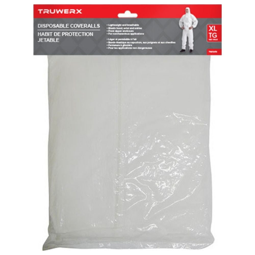 Truwerx 70170 Disposable Coveralls - Extra Large