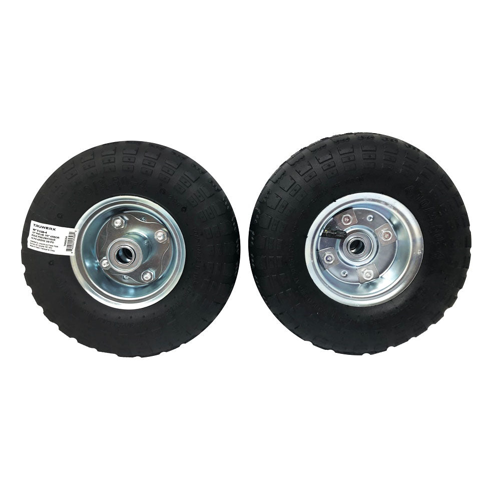Truwerx 10in pneumatic wheel with 5/8in bearing arbor
