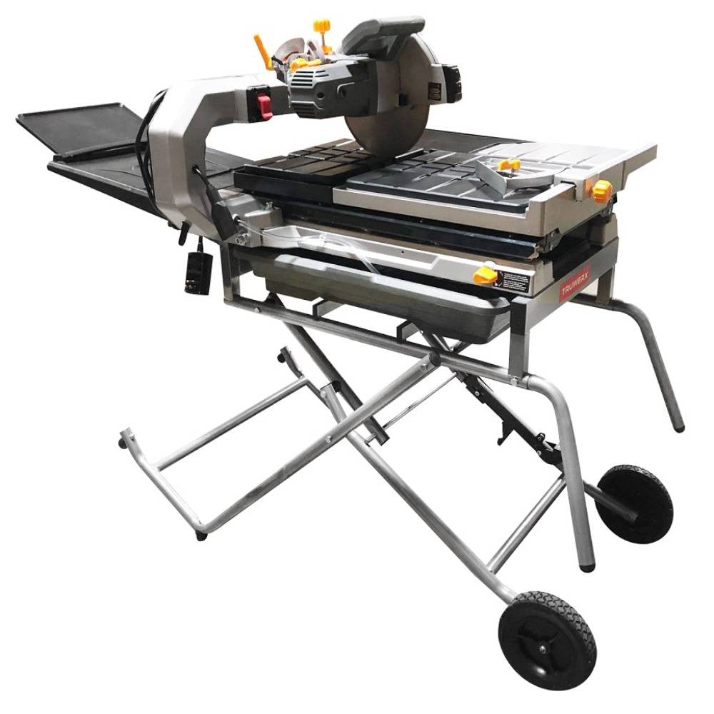Truwerx 90120 15 Amp 10in Sliding Tile saw with Stand