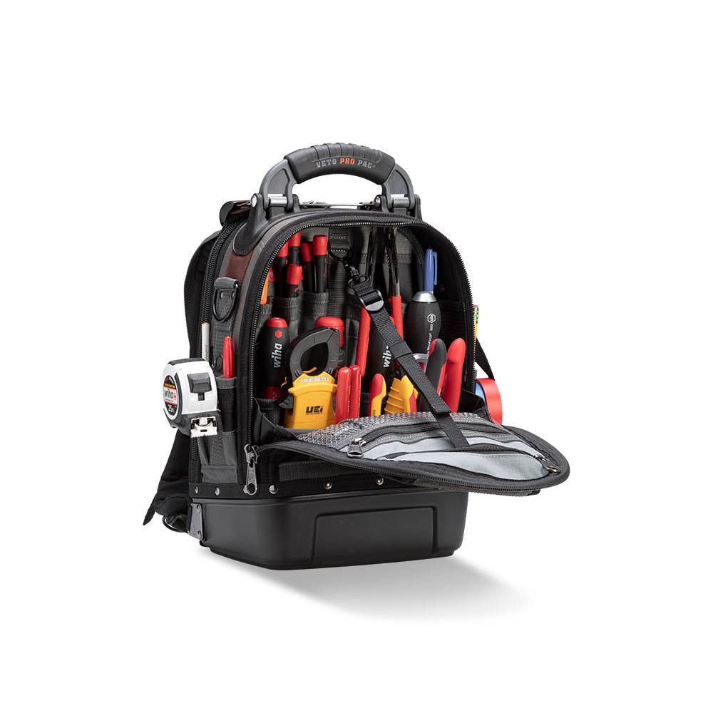Veto Pro Pac TECHPACMC 39-Pocket Compact Service Tech Tool Backpack