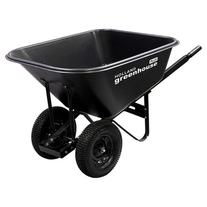 Holland Greenhouse Plus 10 cu. ft. Poly Tray Wheelbarrow
