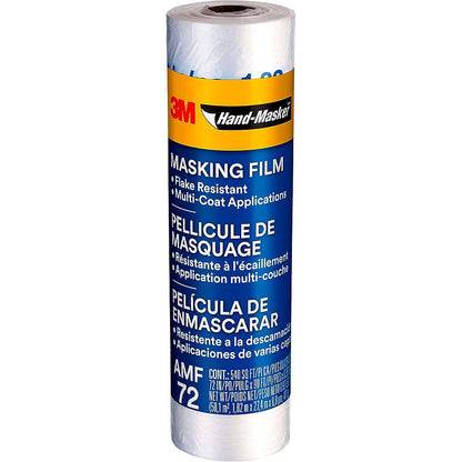 3M 72in x 90' Hand-Masker Advanced Clear Masking Film