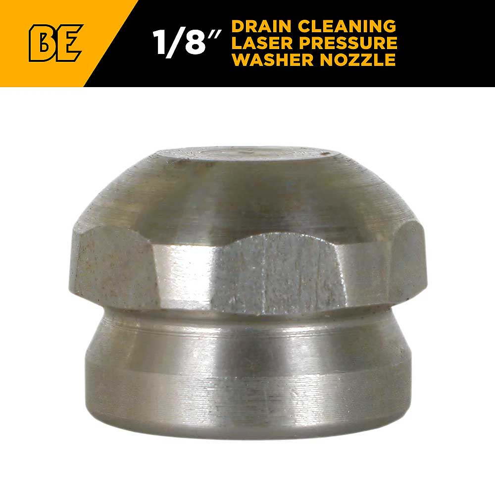 BE Drain Cleaning Laser Pressure Washer Nozzle