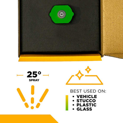 BE 25° 040 Quick Connect Pressure Washer Nozzle Spray Tip